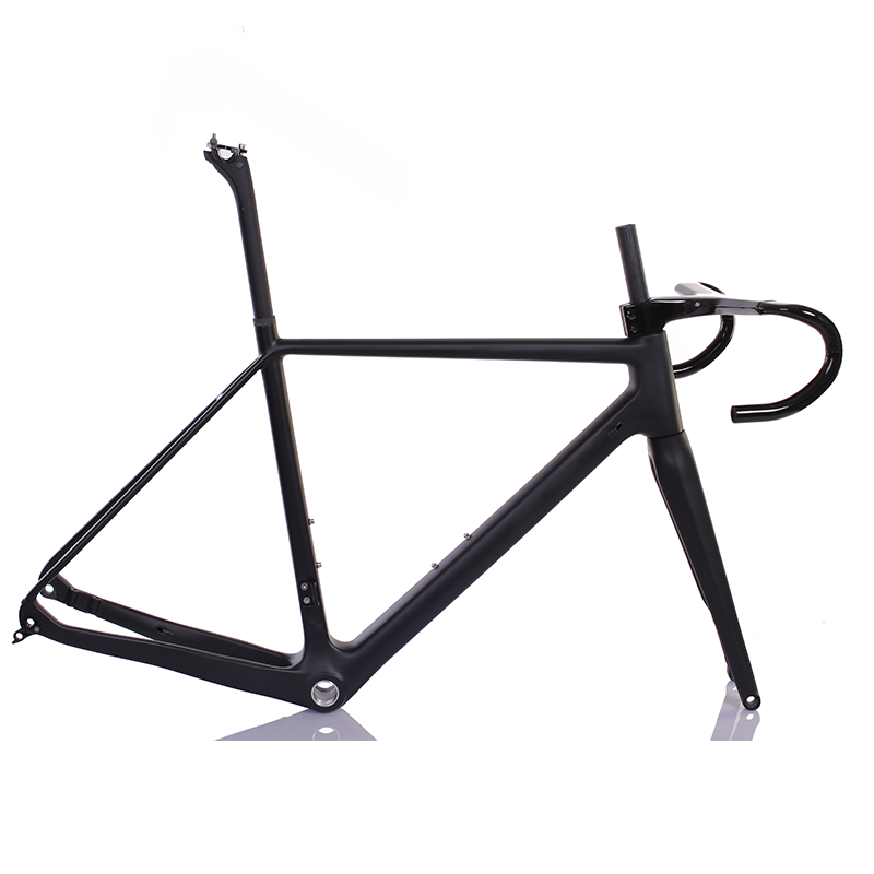 12*142MM Rear Spacing BSA Max 700*42C Tire Carbon Fiber Cyclocross Bike Frameset FM166